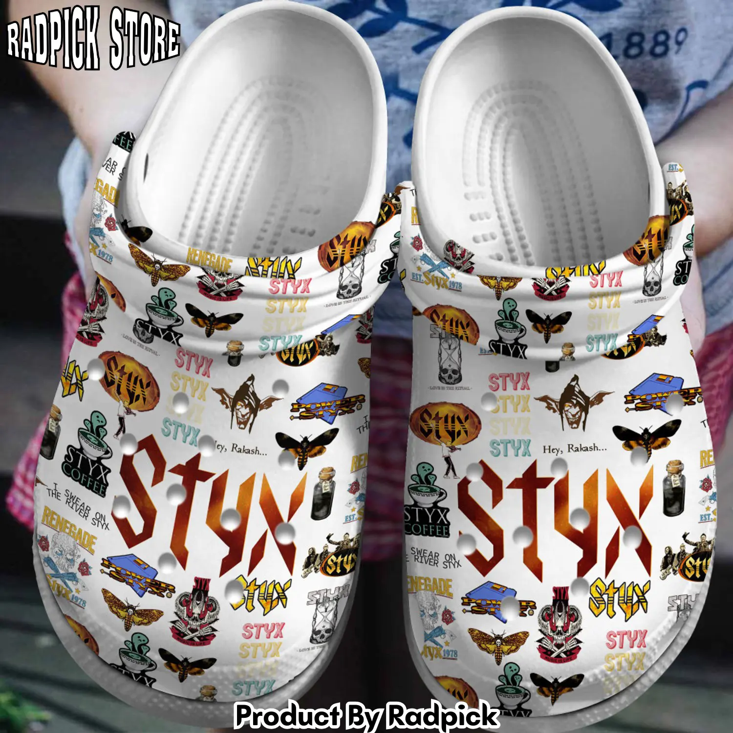 Radpick premium styx music clogs shoes comfortable for men women rp6522091